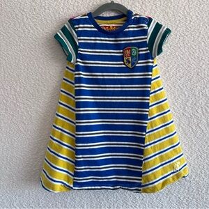 Mini Boden‎ x Harry Potter Toddler Crest Short Sleeve Dress Size 3-4 Years